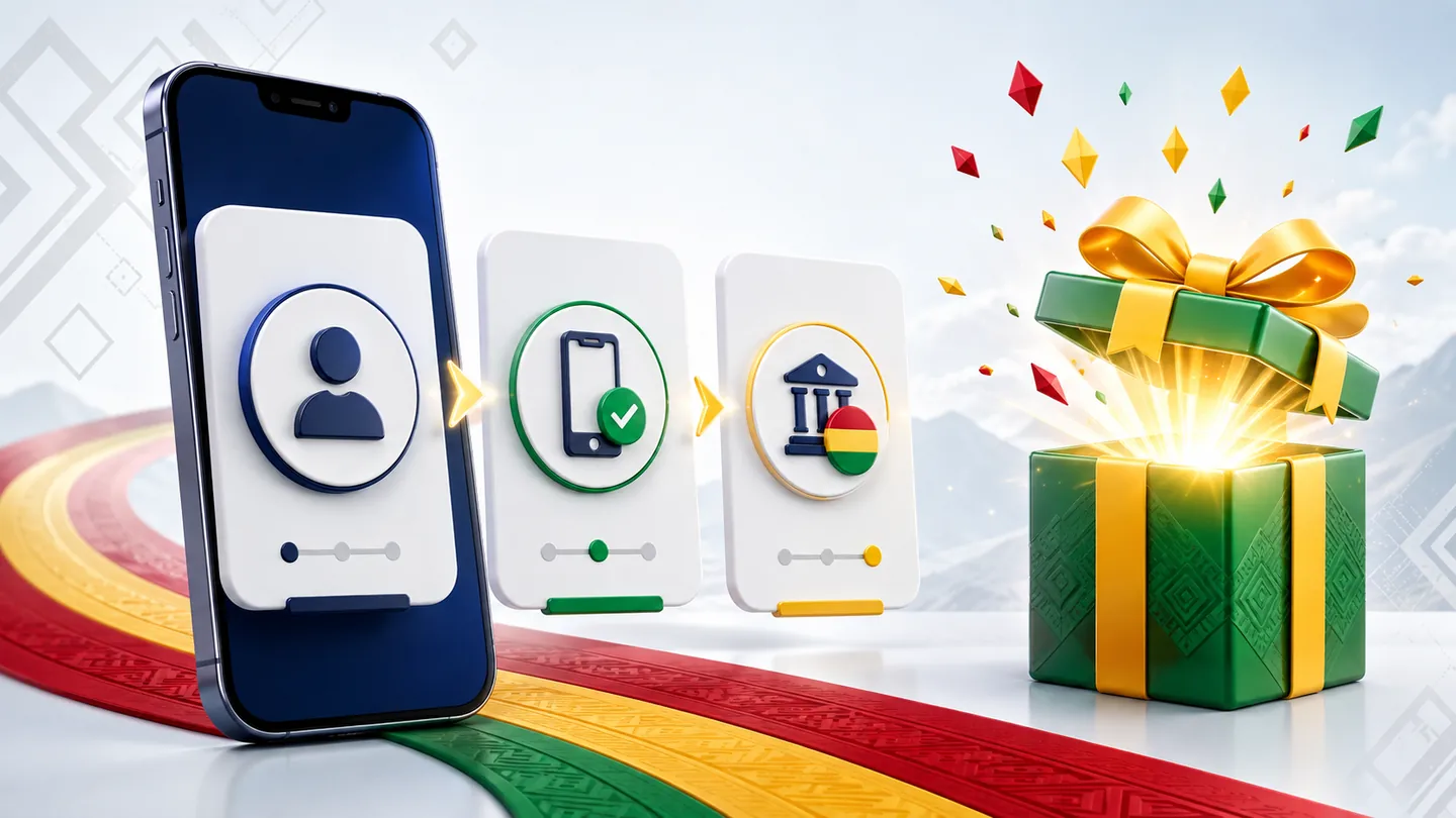 Registro y oferta de bienvenida de 1xBet Bolivia