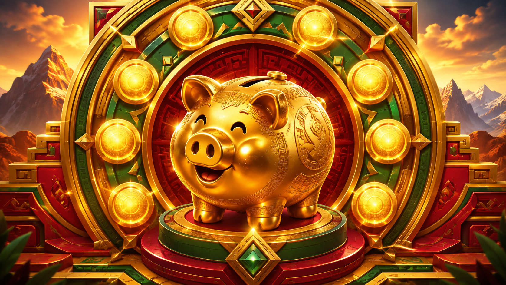 Piggy Cash Hold and Win tragamonedas