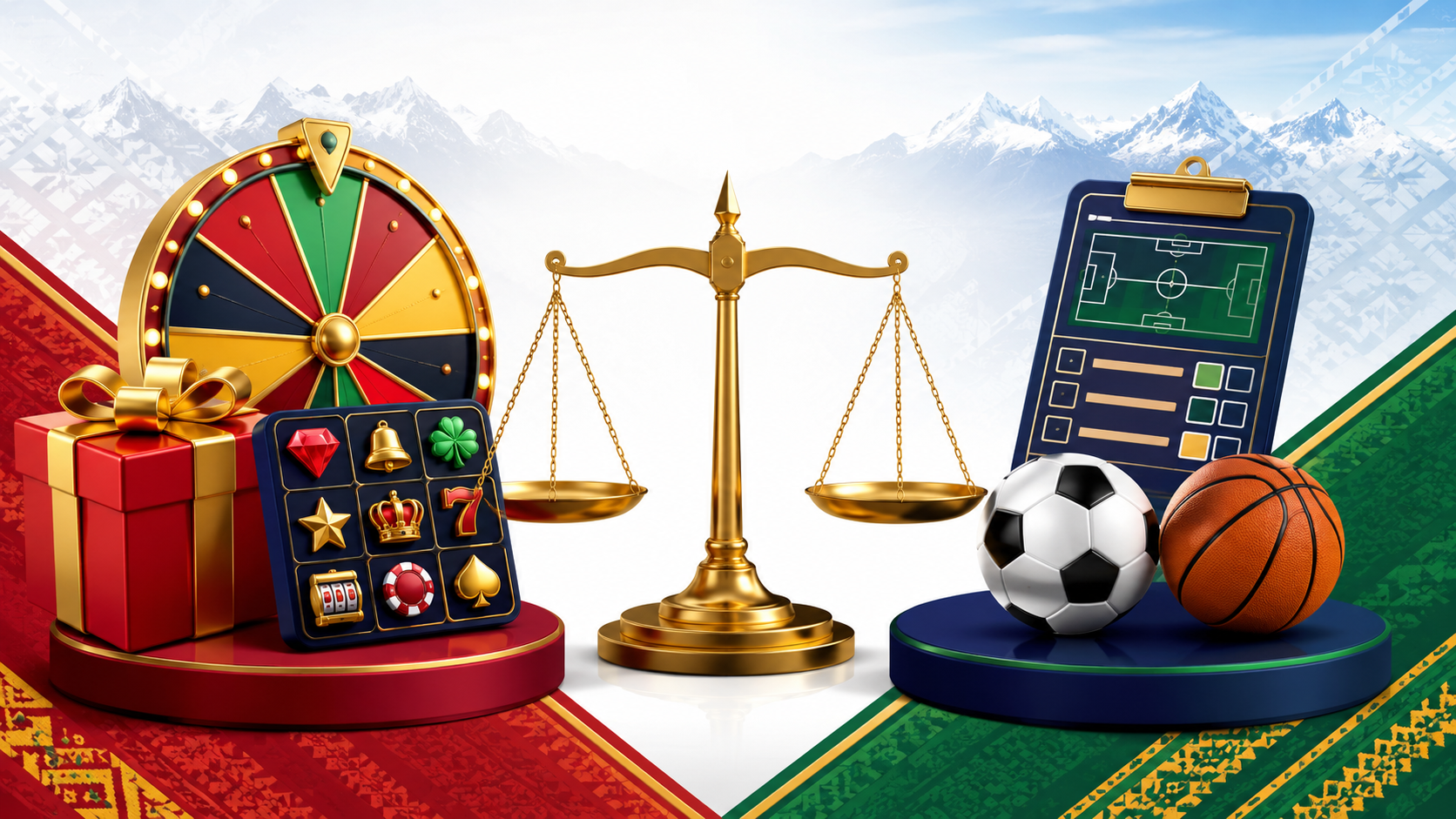 Comparación del bono de casino y bono deportivo en Bolivia